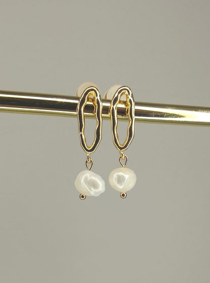 DARA - Drop Bridal Earrings