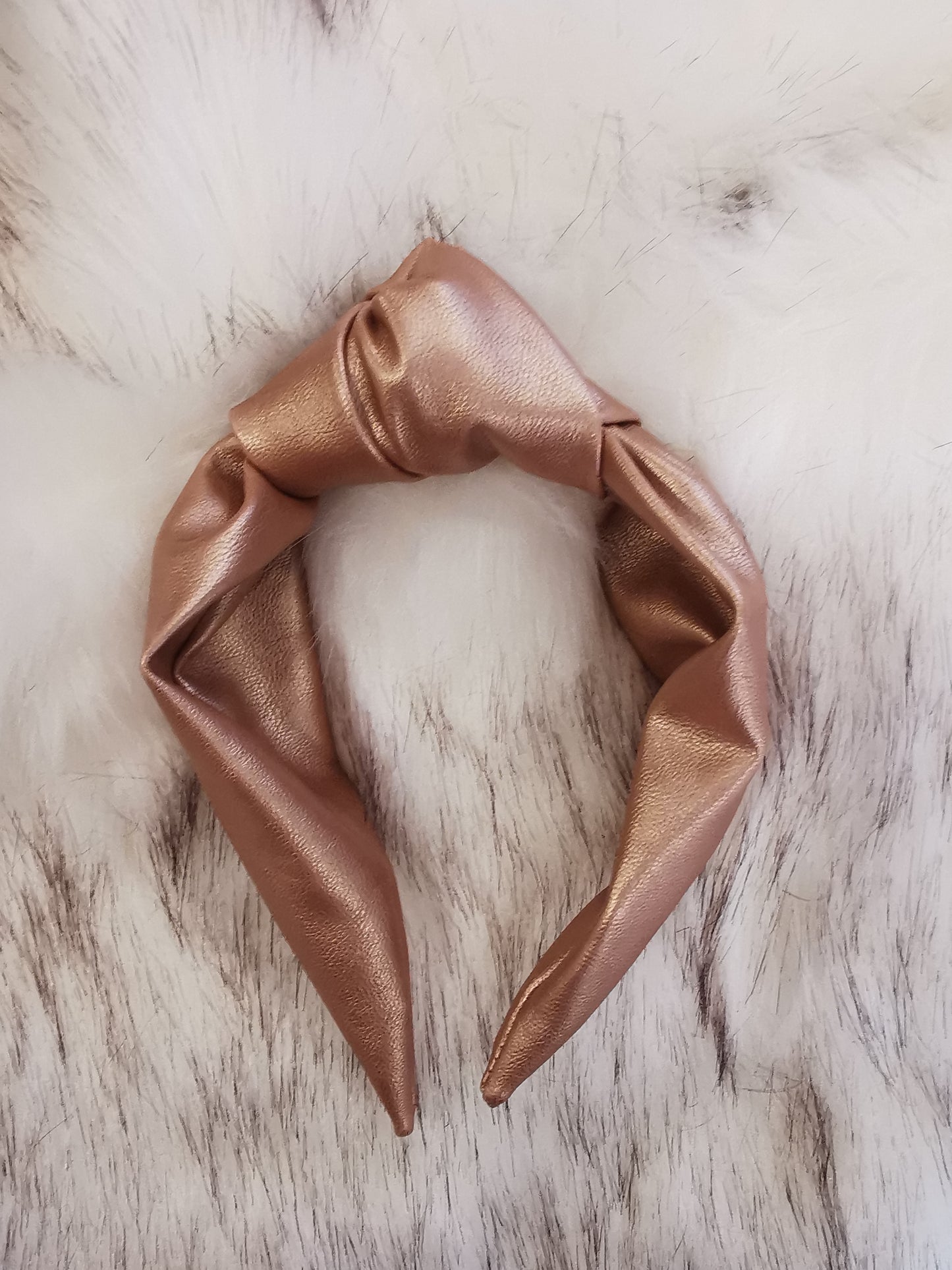 Luxe Leather band - Rose - Wide