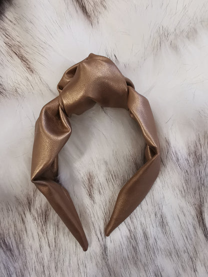 Luxe Leather band - Beige - Wide