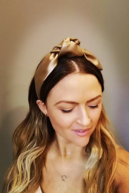 Luxe Leather band - Beige - Wide