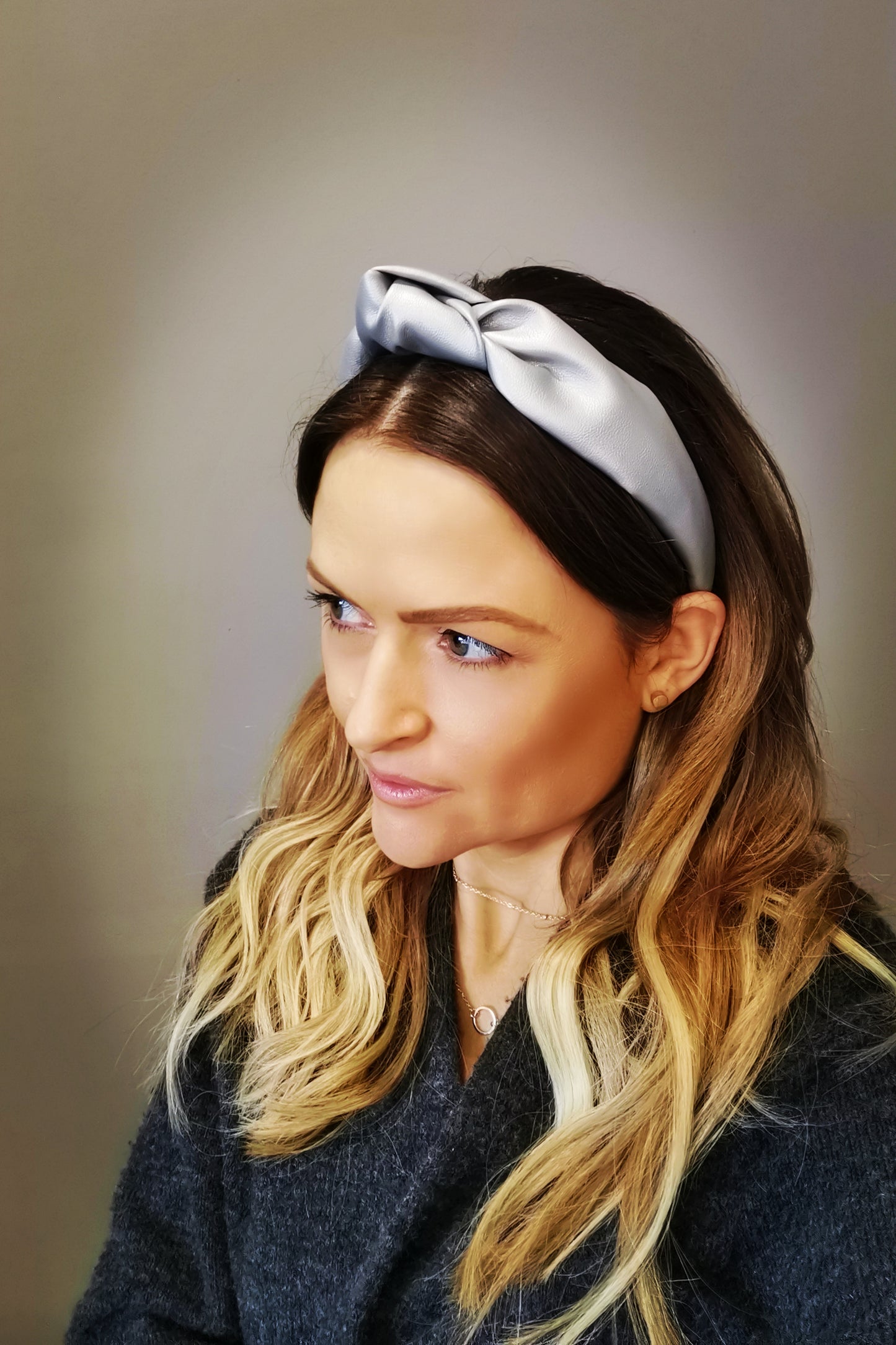 Banna Leathar Luxe - Silver - Petite 