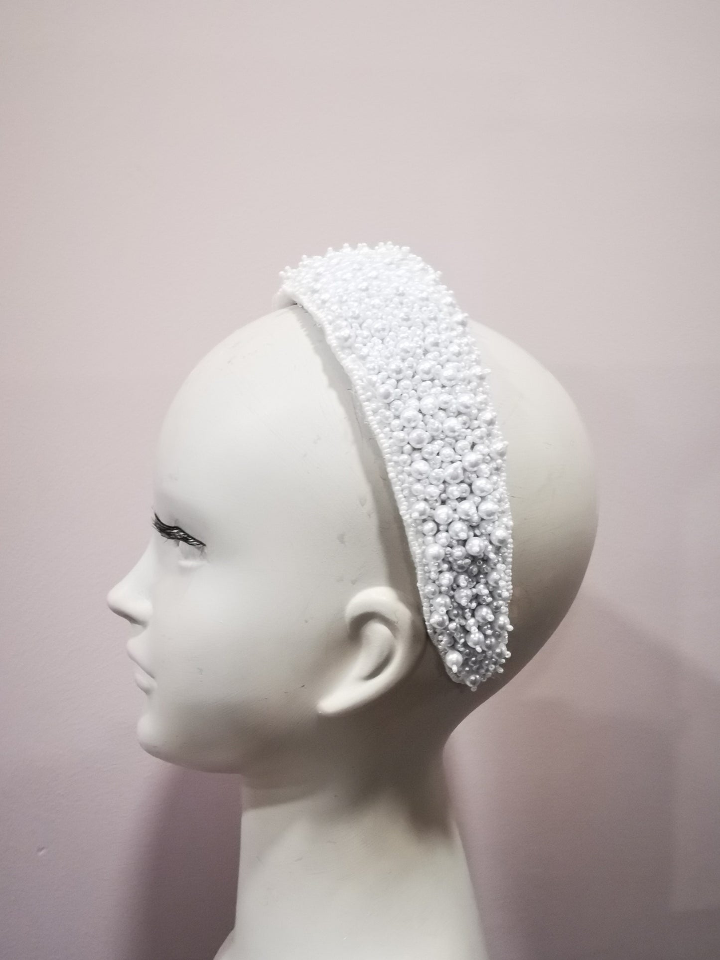 AURELIA PETITE - Pearl Bridal Headband
