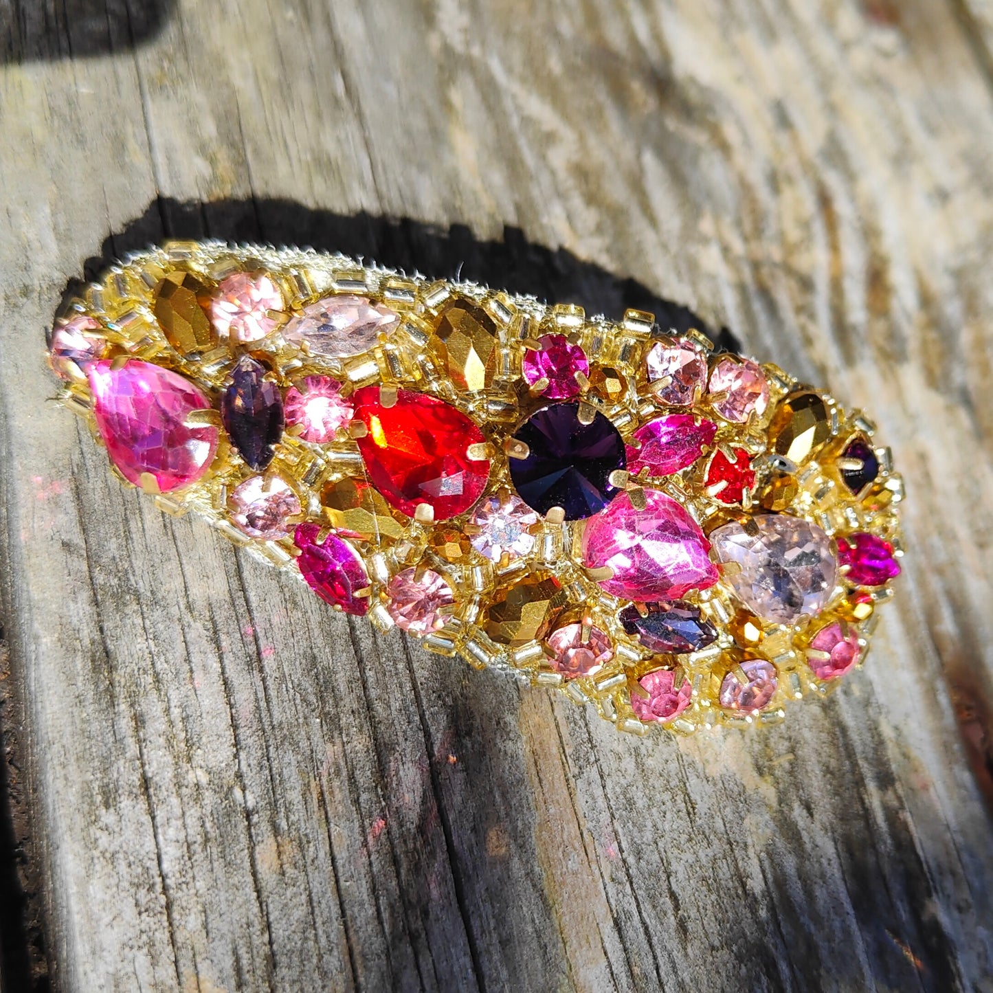 Jewelled Hair Clip - Range of colours