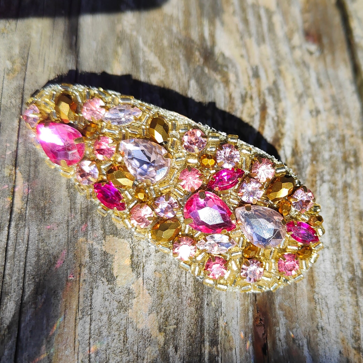 Jewelled Hair Clip - Range of colours