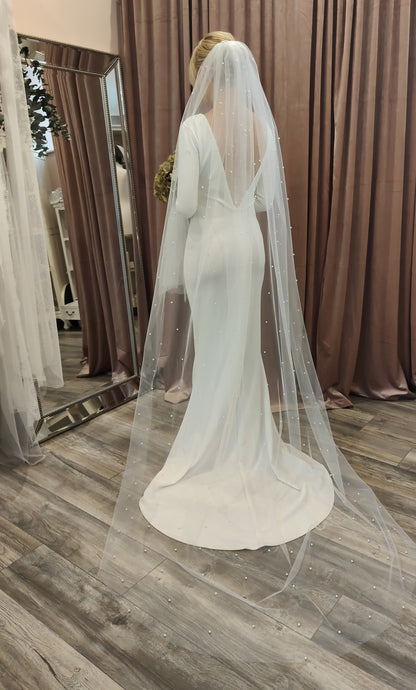 PENELOPE - Pearl Wedding Veil