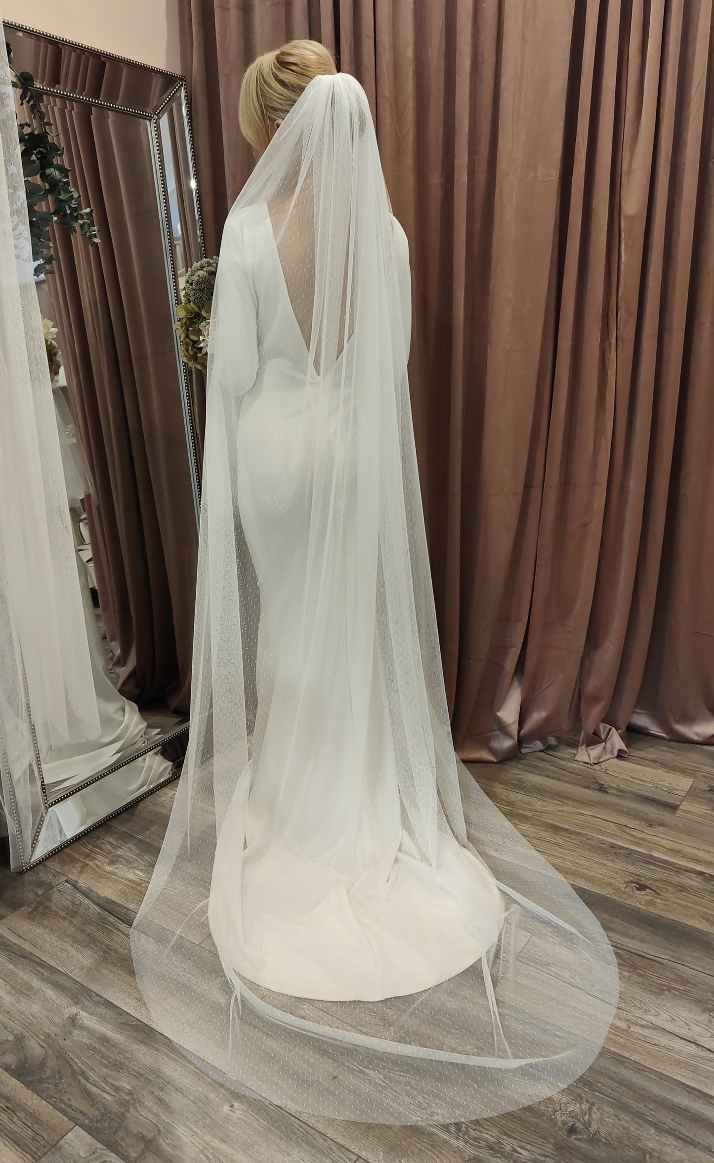 DOROTHY - Veil Bainise Polka Dot