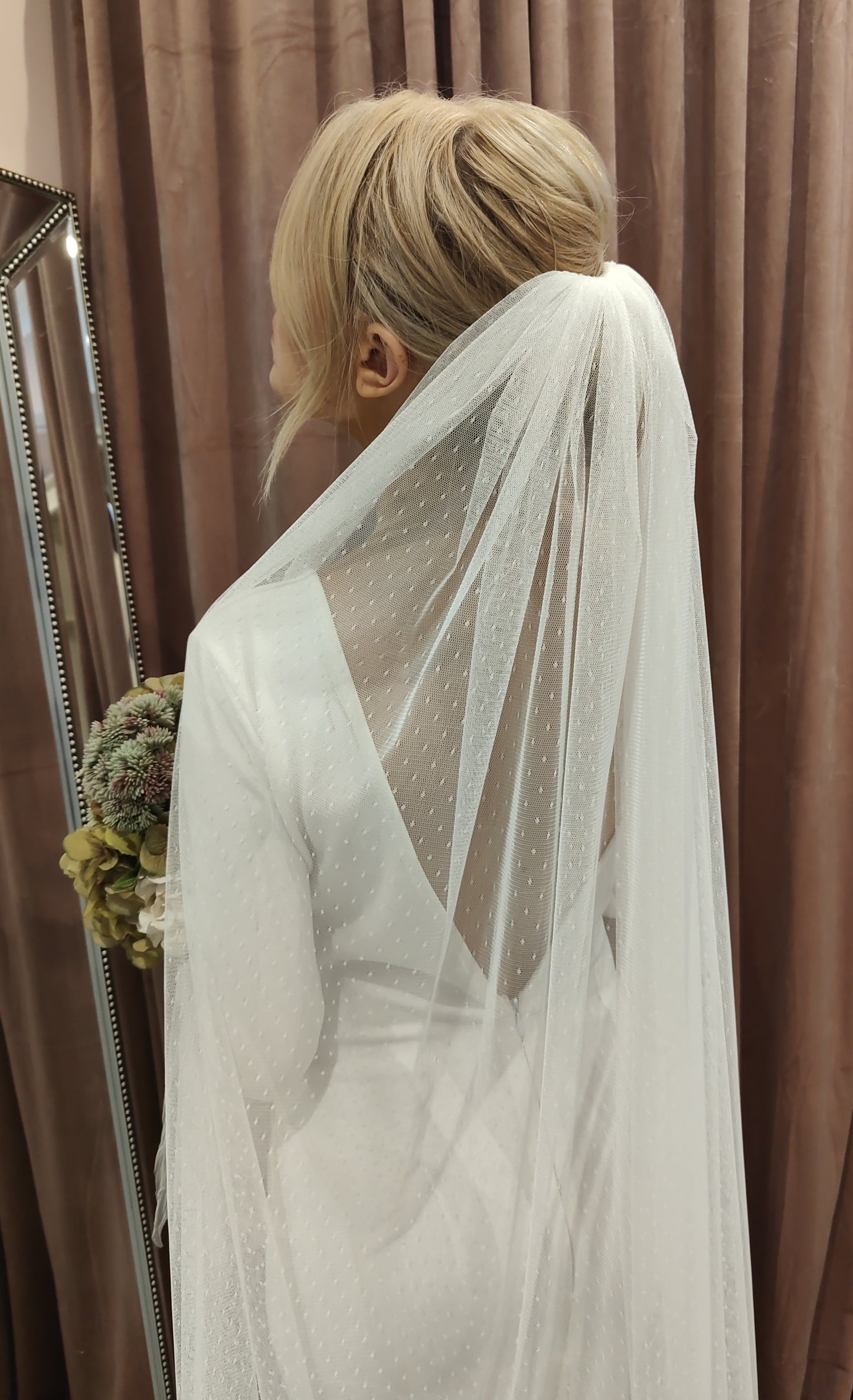 DOROTHY - Veil Bainise Polka Dot