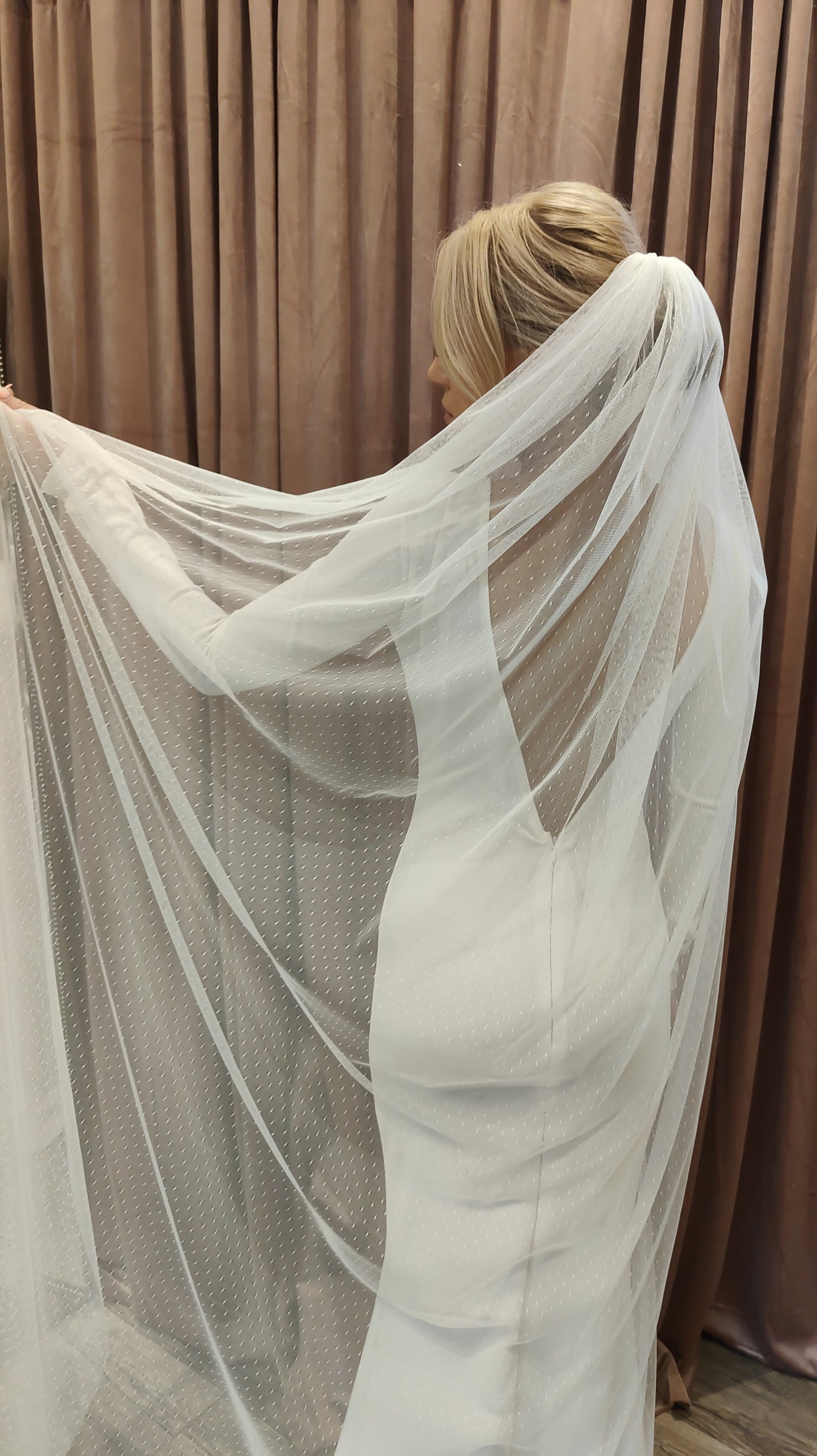 DOROTHY - Veil Bainise Polka Dot
