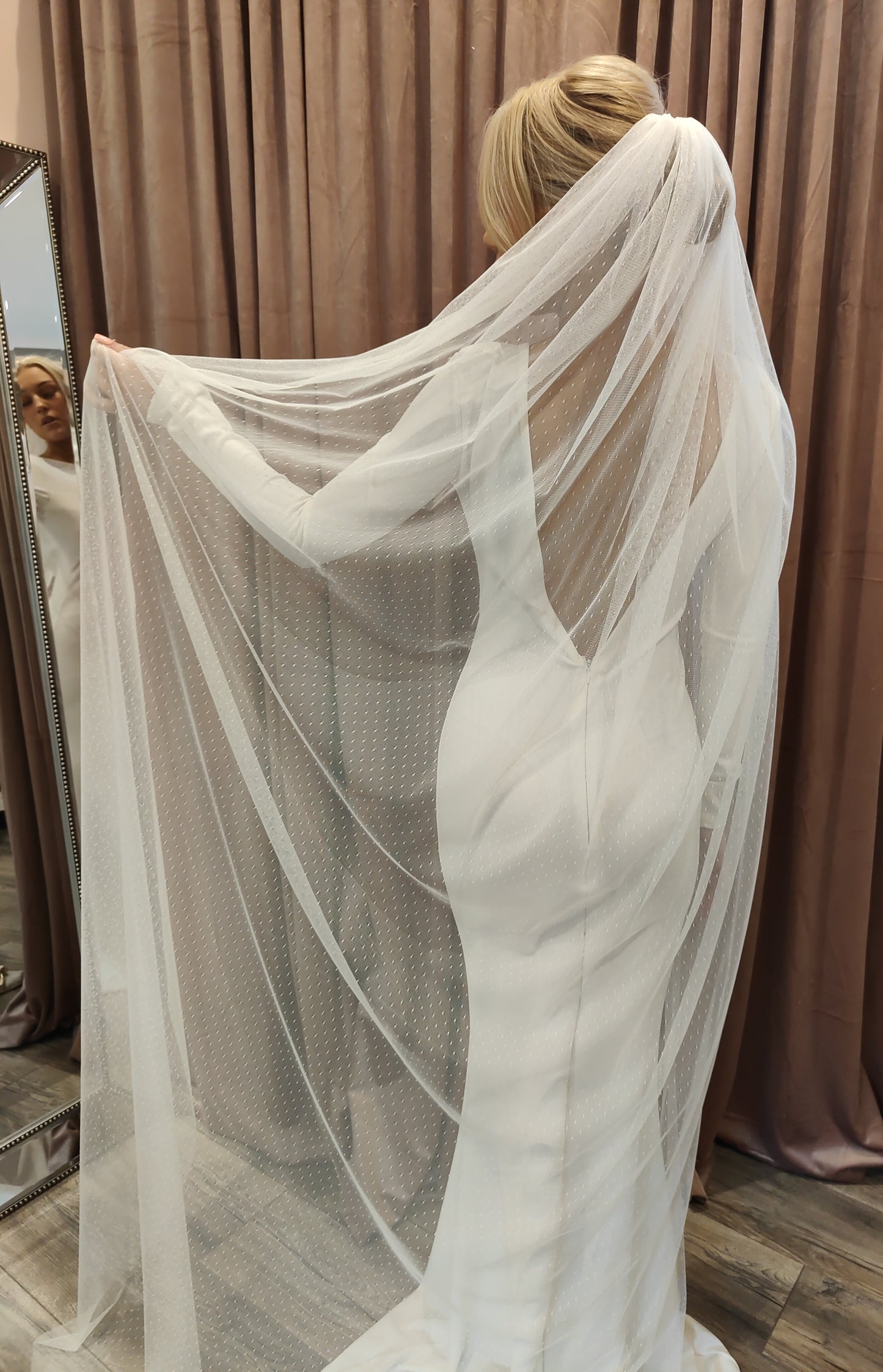 DOROTHY - Veil Bainise Polka Dot