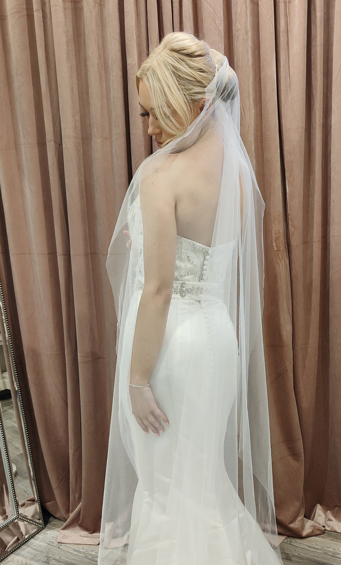 EMILIA - Sheer Bridal Veil SALE