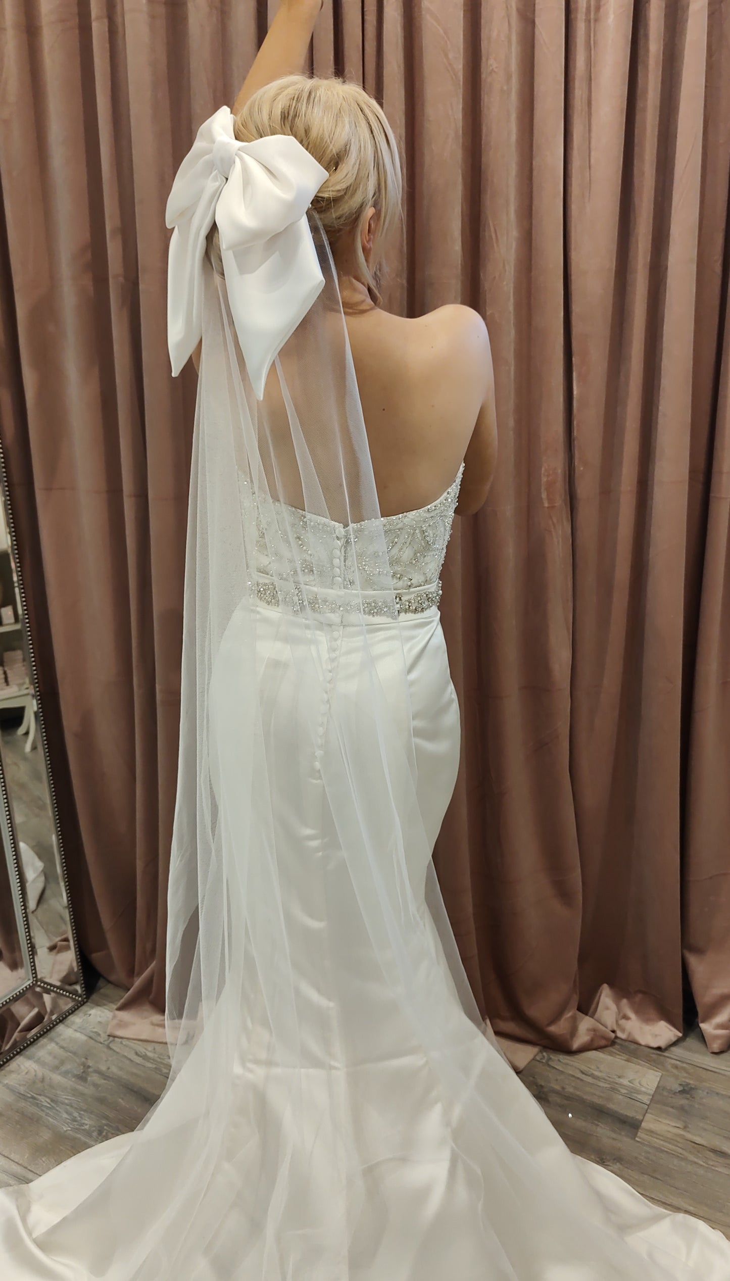 EMILIA - Sheer Bridal Veil SALE