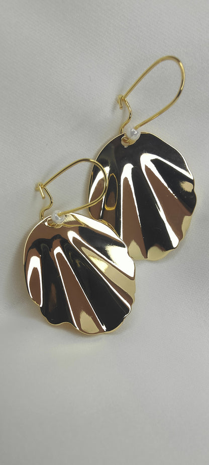 ELEANOR - Statement Gold Bridal Earrings