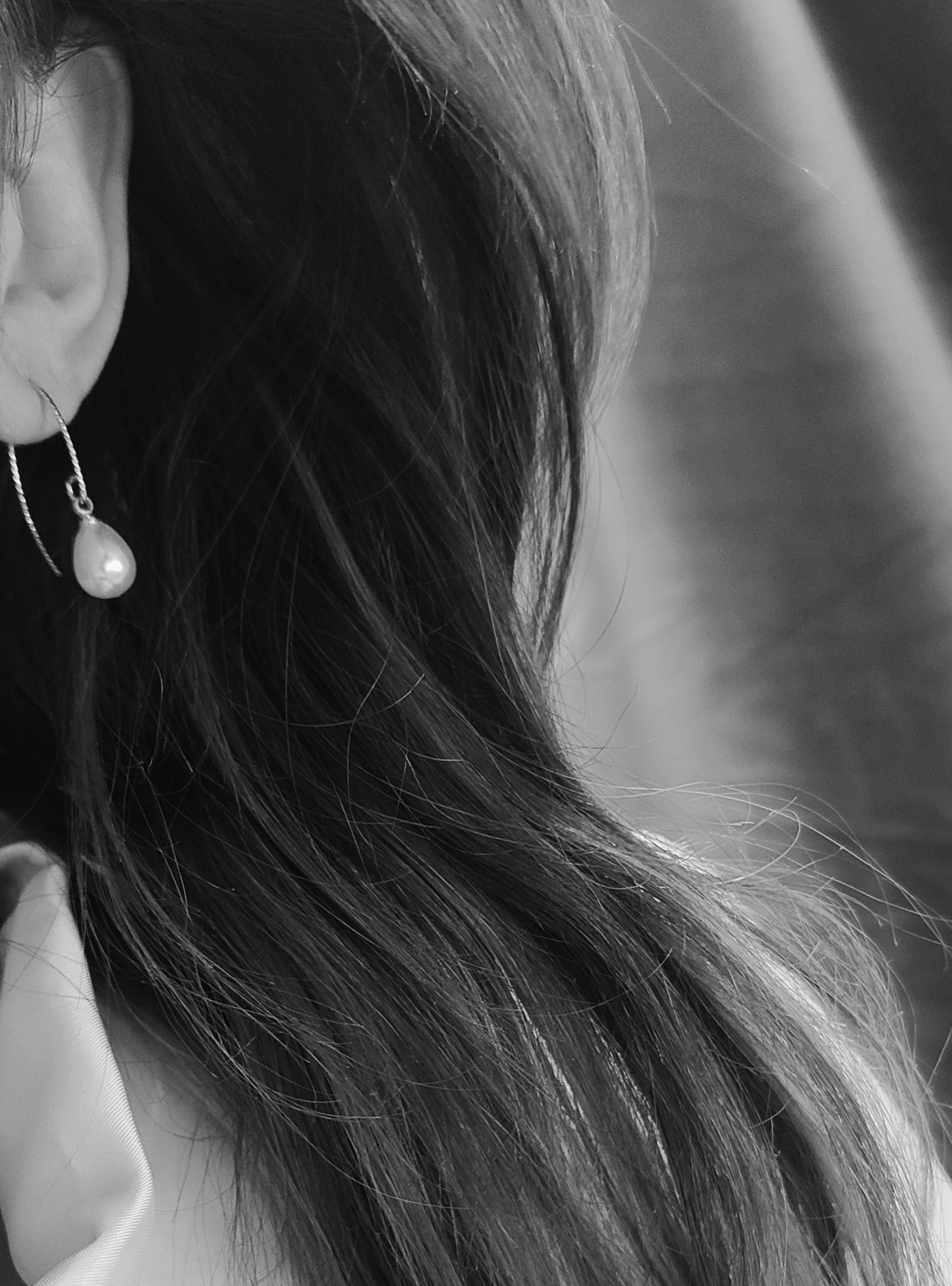 ELLA - Pearl Drop Bridal Earrings