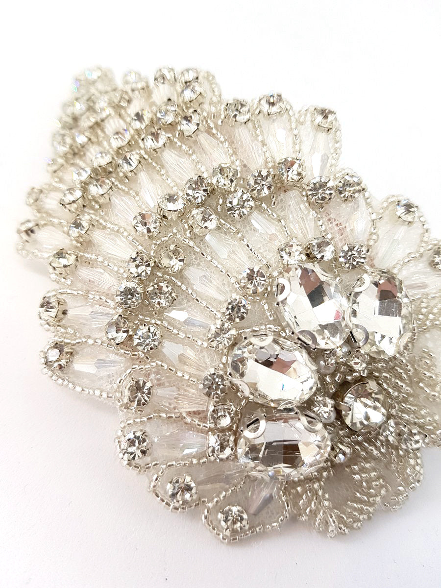 MARTHA - Art Deco Style Bridal Headpiece