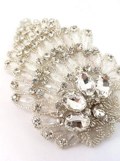 MARTHA - Art Deco Style Bridal Headpiece