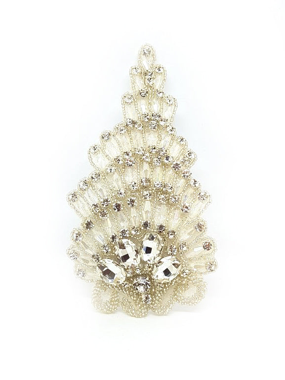 MARTHA - Art Deco Style Bridal Headpiece