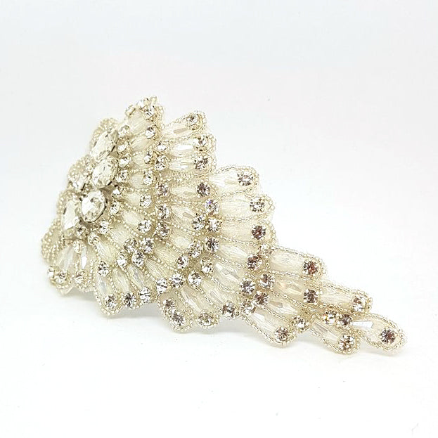MARTHA - Art Deco Style Bridal Headpiece