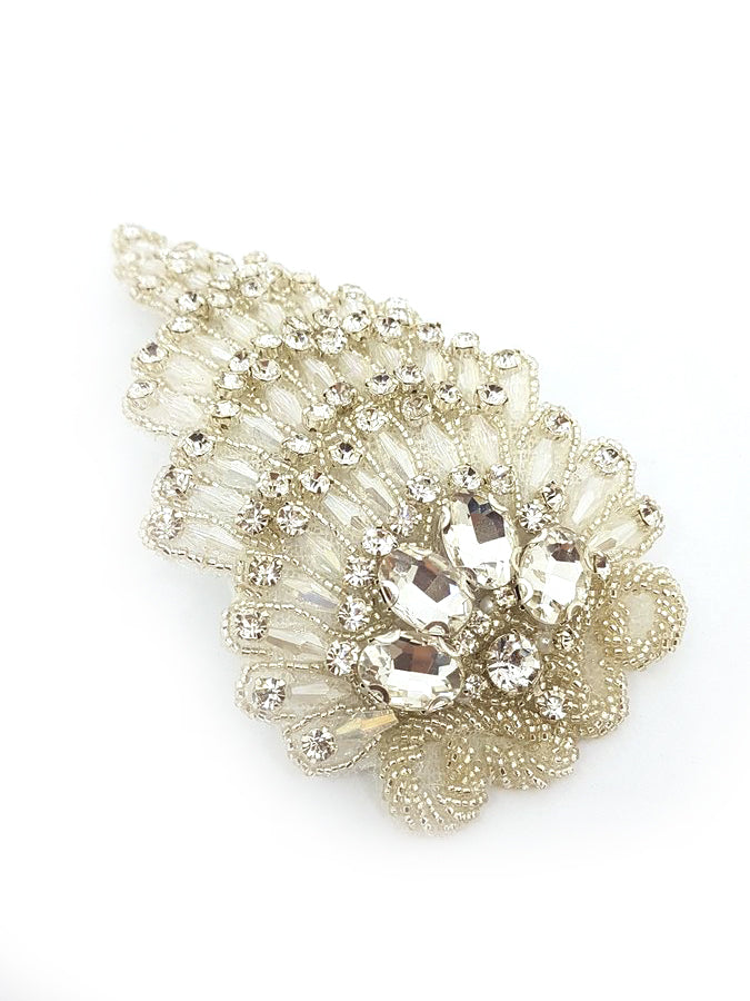 MARTHA - Art Deco Style Bridal Headpiece