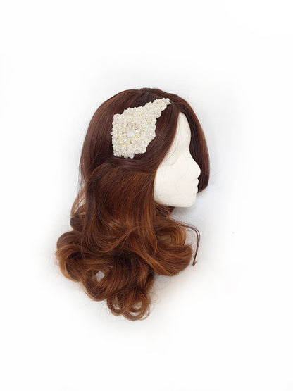 PEGGY - Vintage Pearl Bridal Headpiece