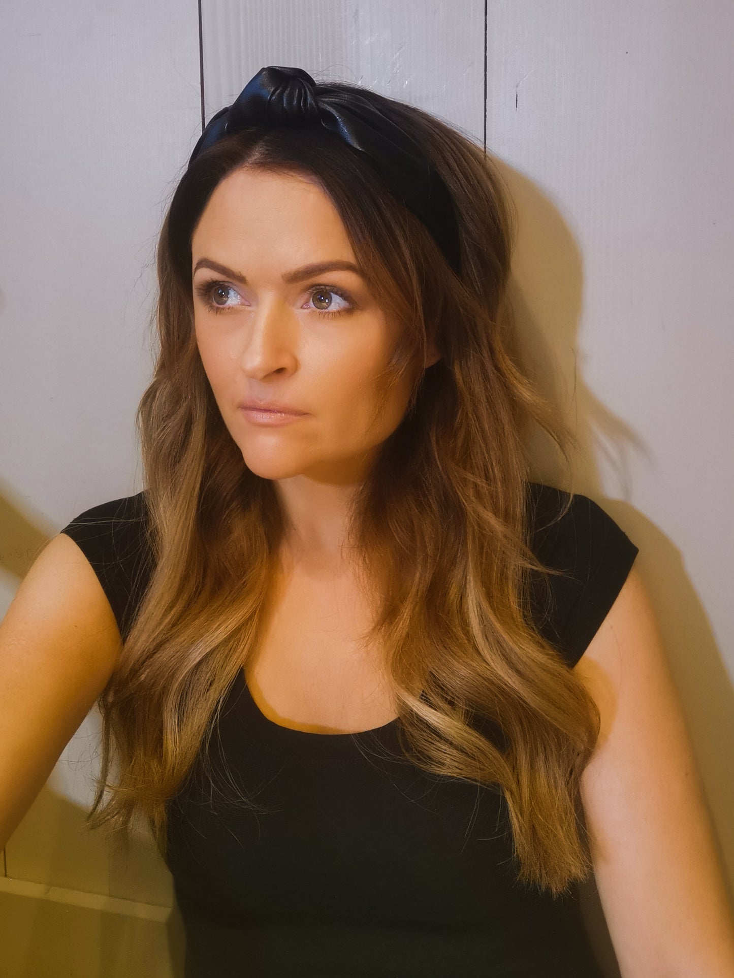 Banna Leathar Luxe - Dubh - Petite 