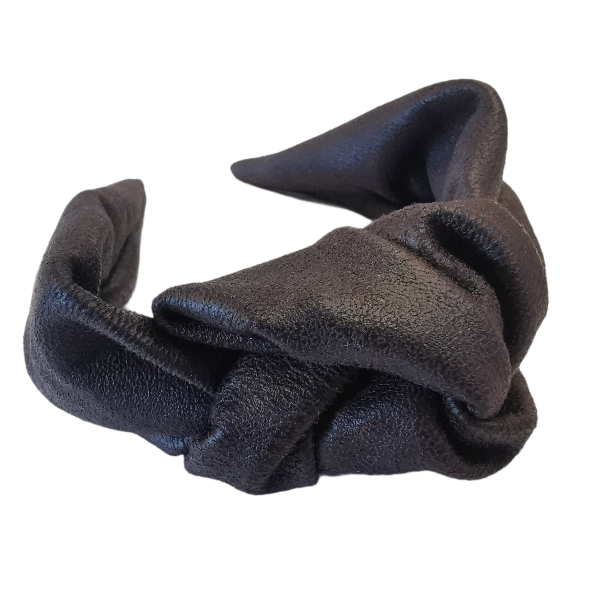 Banna Leathar Luxe Bog - Dubh - Leathan 