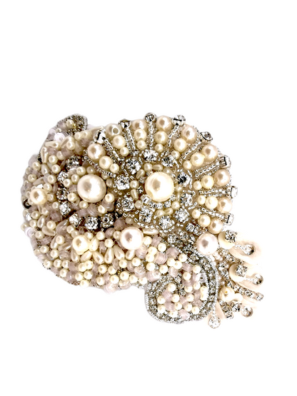 FIONA - Pearl Bridal Headpiece