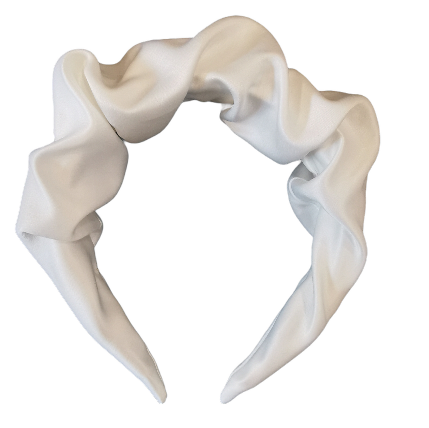 Banna CAROLINE - Ceannbhanda Bridal Satin Comhaimseartha