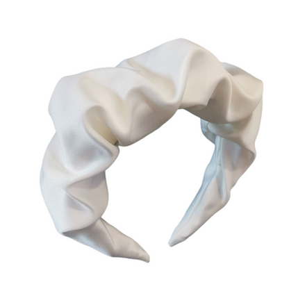 CAROLINE BAND - Contemporary Satin Bridal Headband