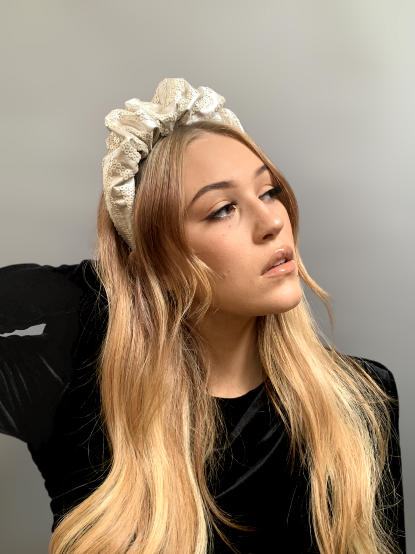 ICE QUEEN Ruffle Headband