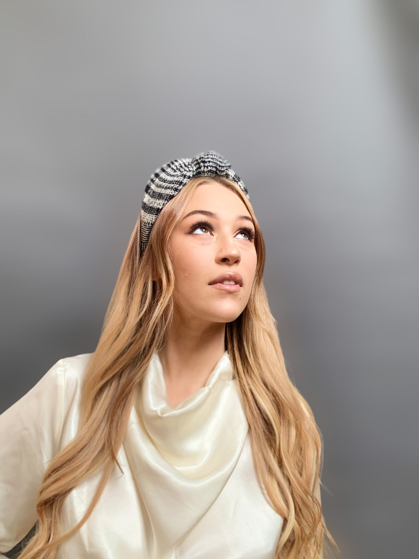COCO knot-top headbanx  - Black