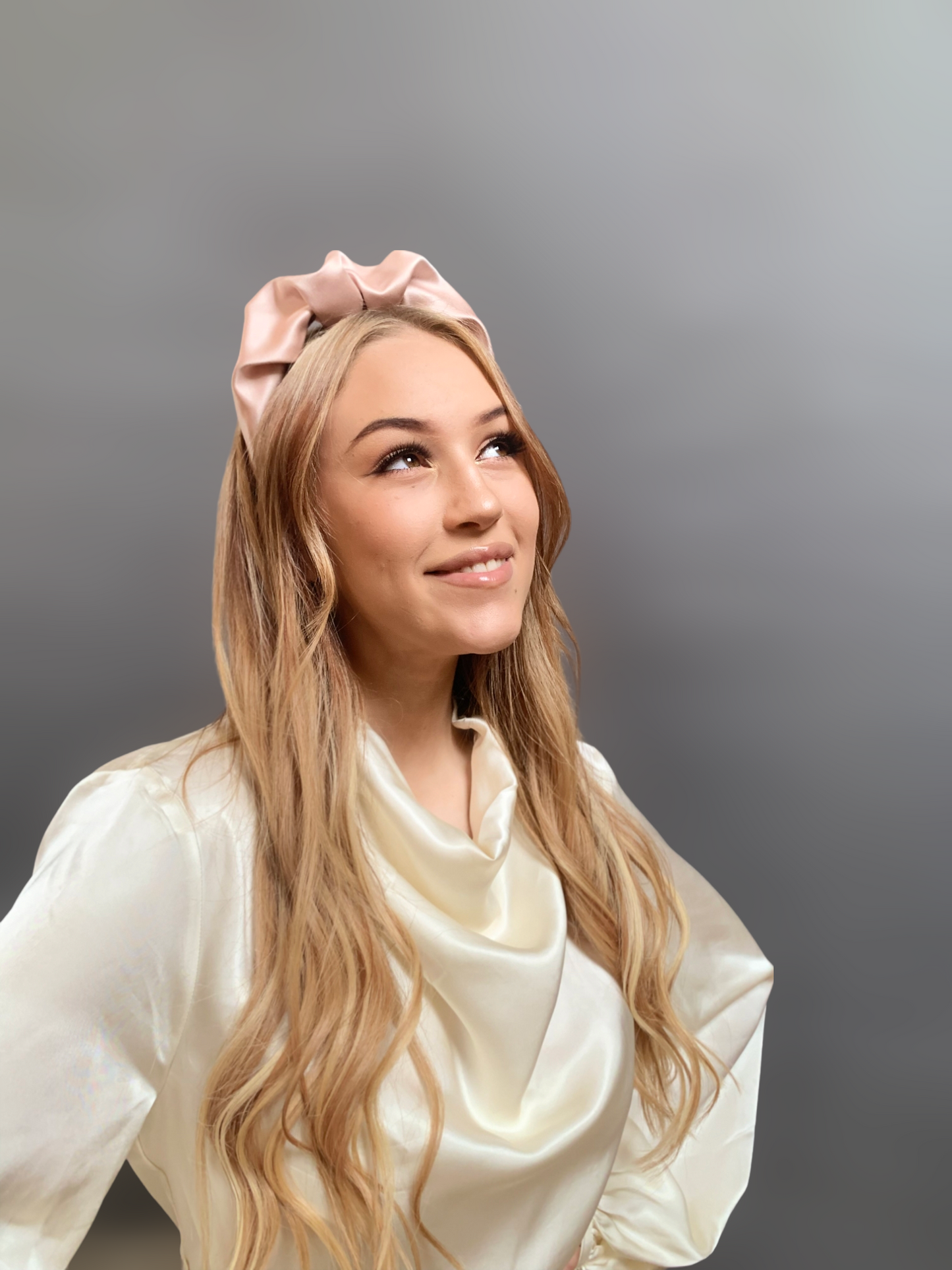 Duchess Ruffle Band - Blush