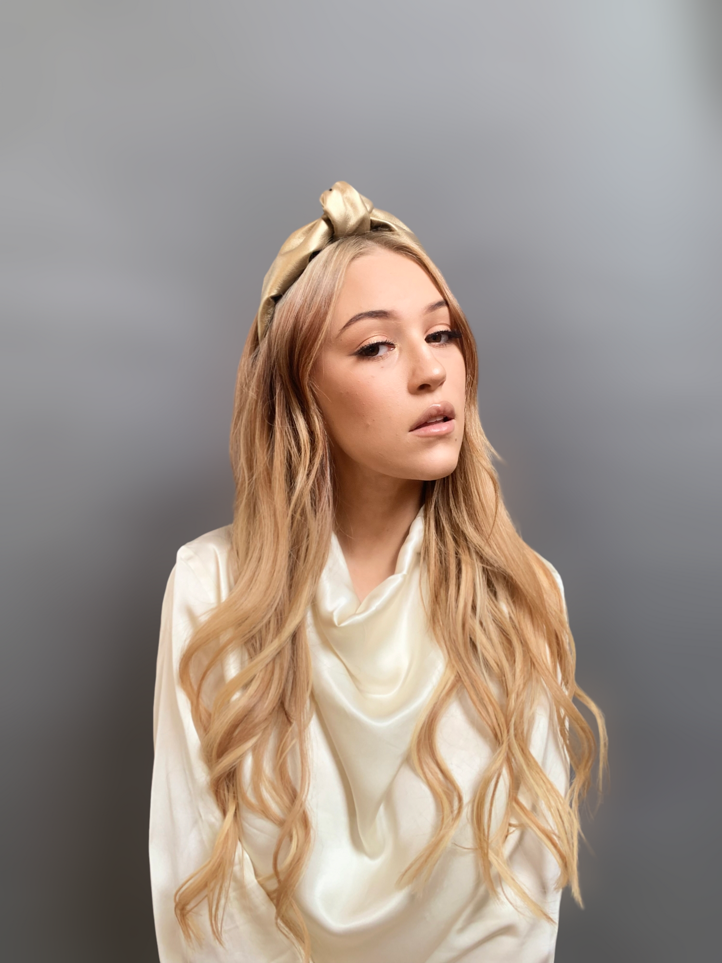 Luxe Leather band - Beige - Wide