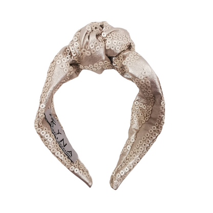 Luxe Ice Queen Headband - Ivory