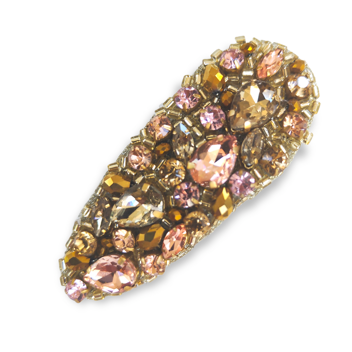 Jewelled Hair Clip - Range of colours