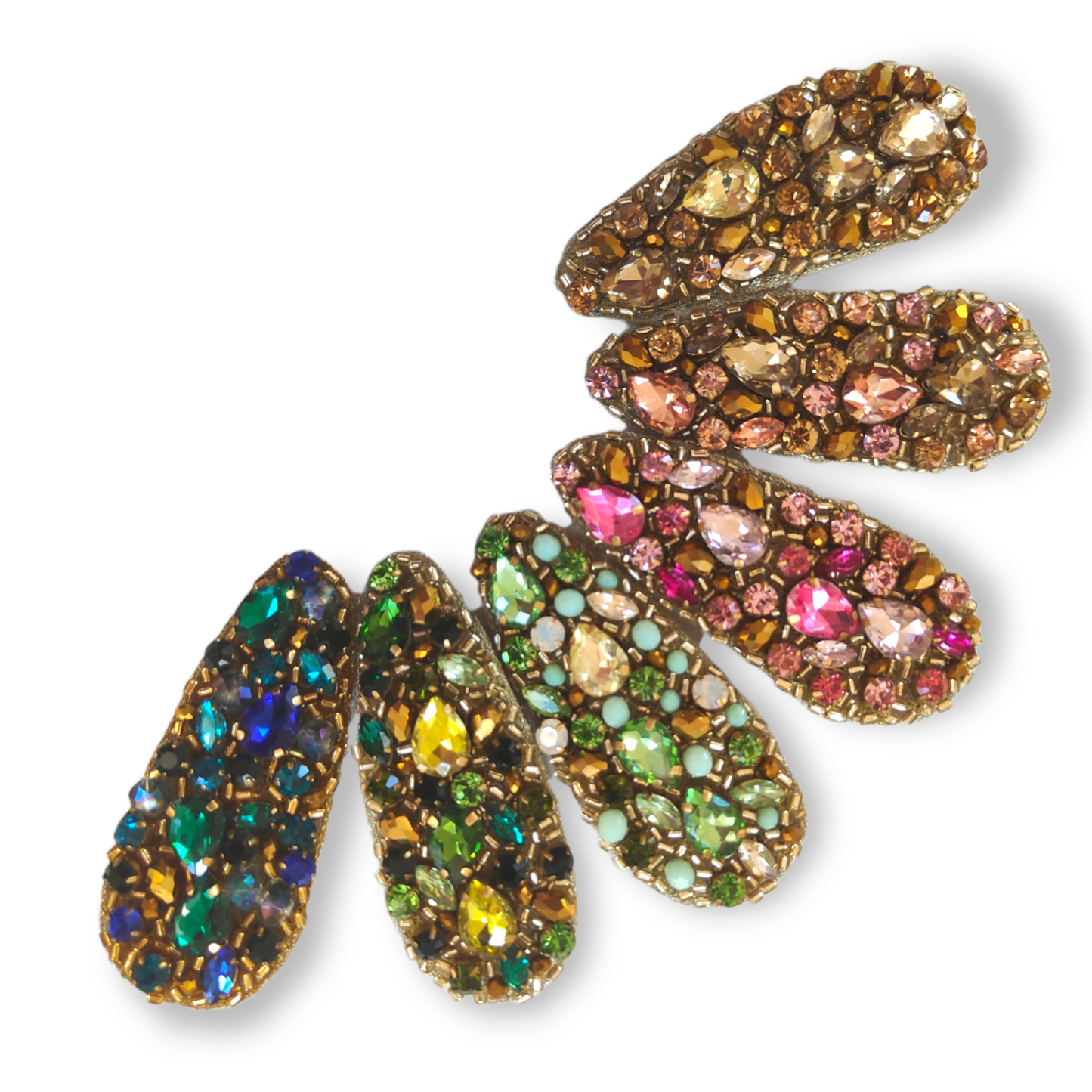 Jewelled Hair Clip - Range of colours