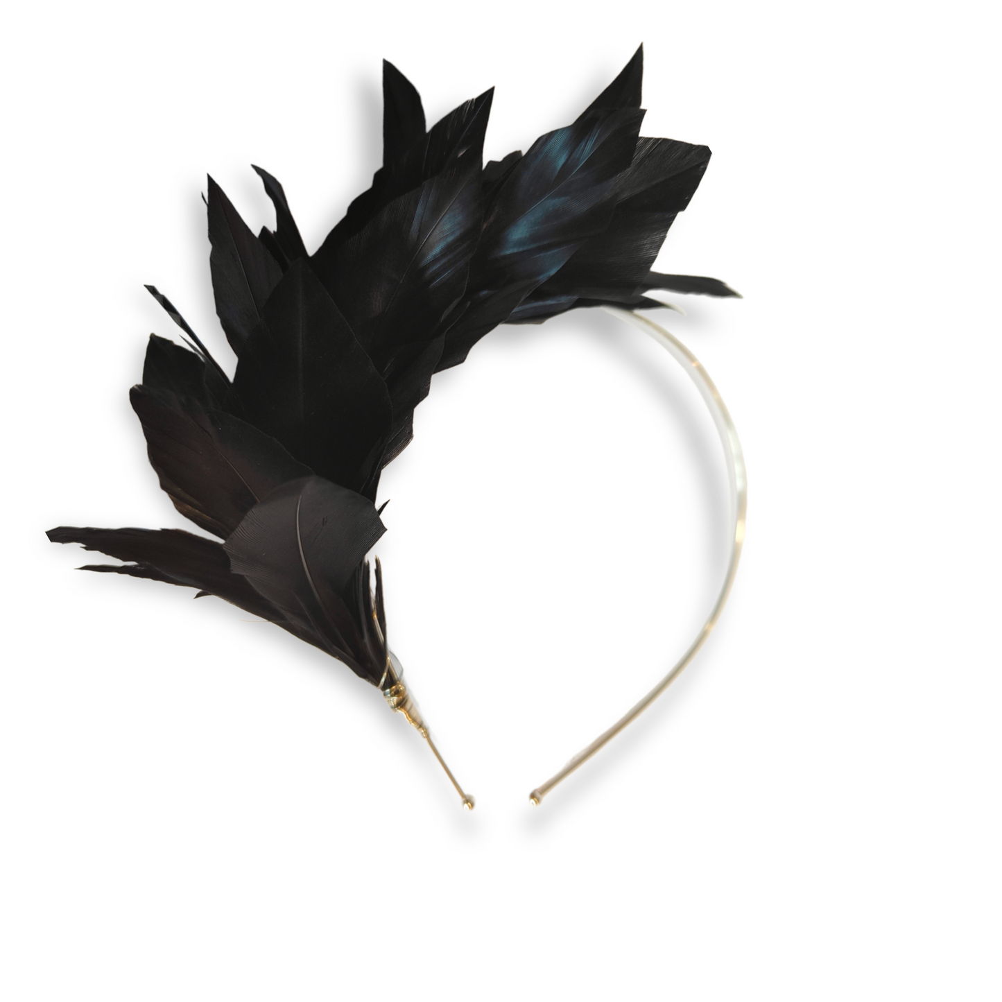 LILY- Contemporary Millinery Feather Headband - Various Colours