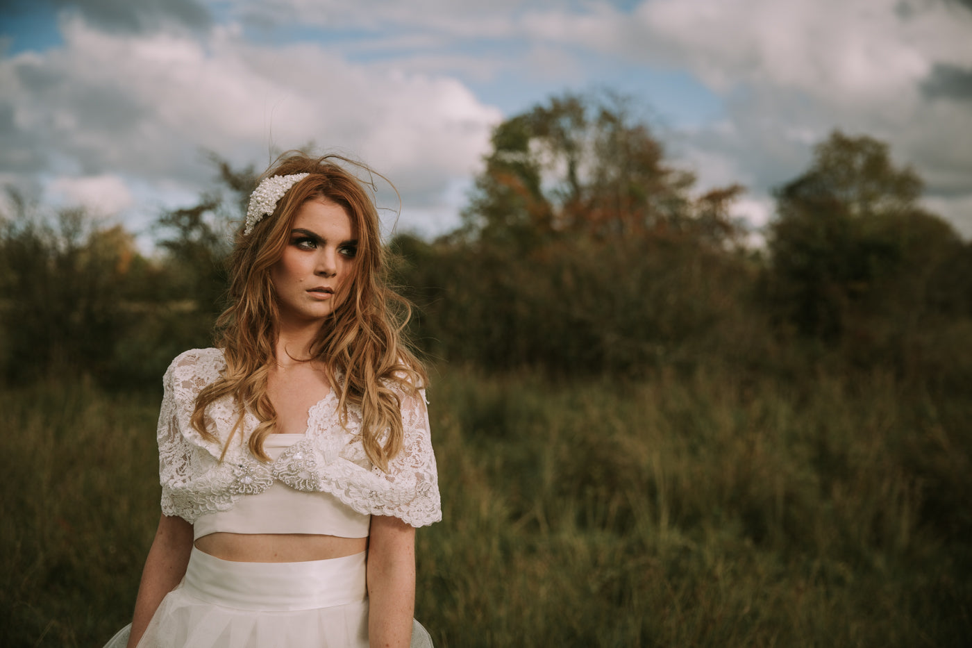 PEARL - Pearl Bridal Headpiece