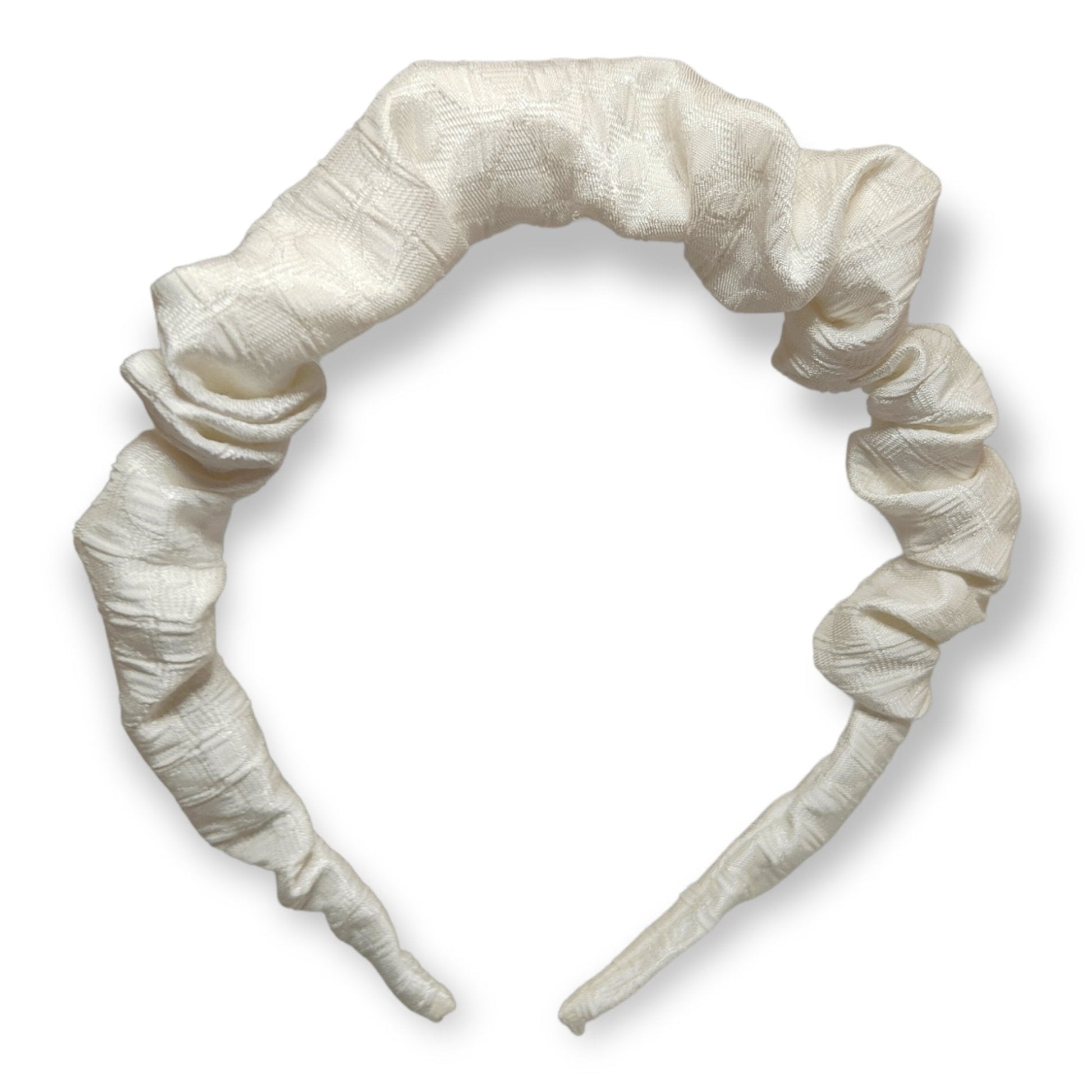 Petite Ruffle Headband - Meringue - ☘ IRISH DESIGN by KYNA MAREE-KYNA MAREE-#STASH