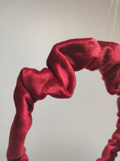 Petite Ruffle Headband - Red Berry - ☘ IRISH DESIGN by KYNA MAREE-KYNA MAREE-#STASH