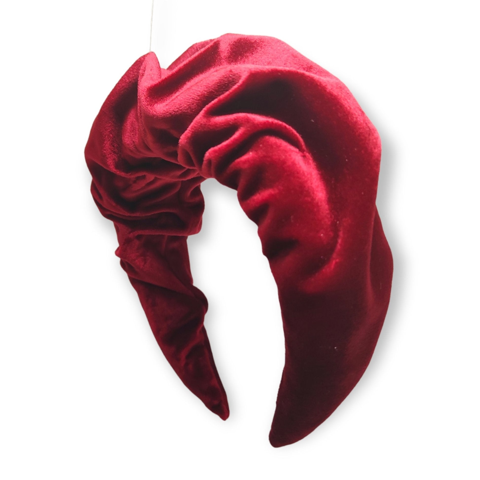 Statement Ruffle Headband - Winter Berry-KYNA MAREE-#STASH