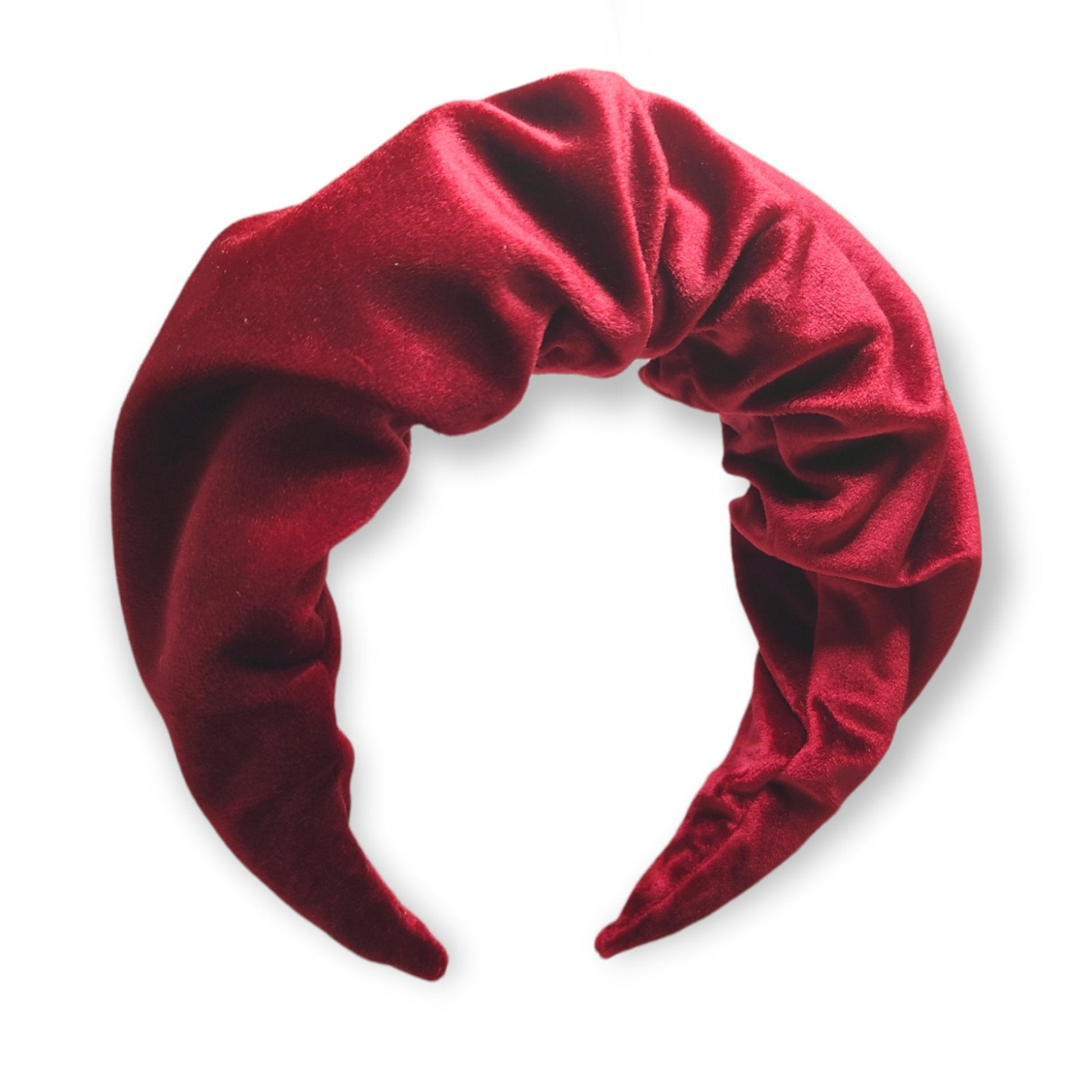 Statement Ruffle Headband - Winter Berry-KYNA MAREE-#STASH